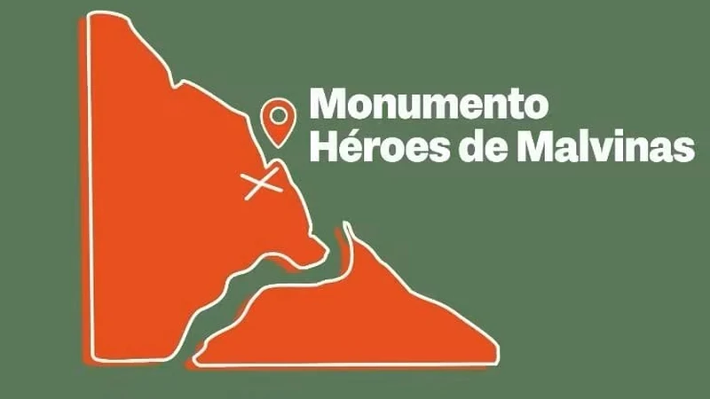 Mapa del sitio sensible Monumento Héroes de Malvinas