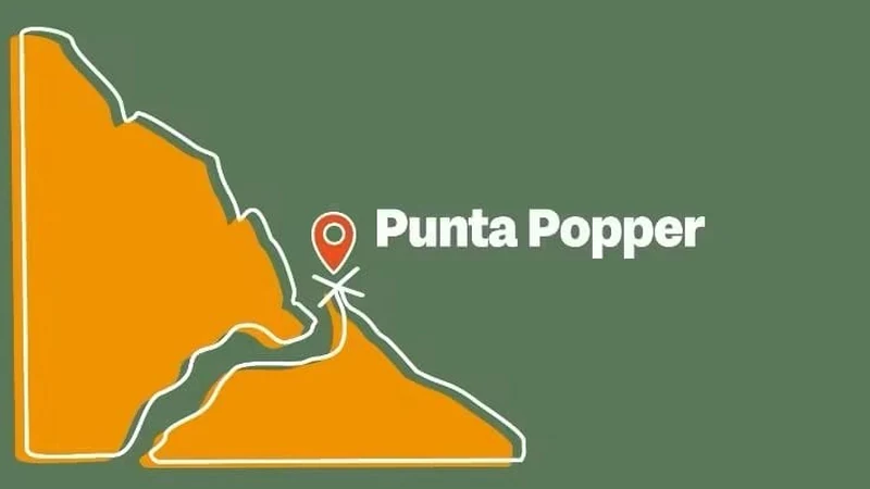 Mapa del sitio sensible Punta Popper